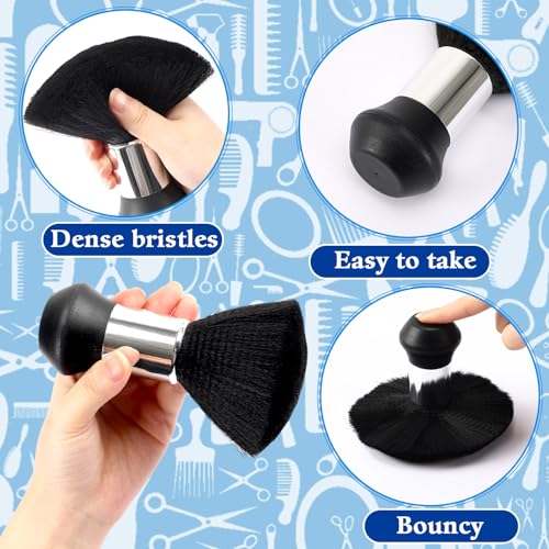 FEBSNOW Kids Hair Cutting Cape,Professional Kids Barber Cape and Neck Duster Brush Cartoon Hairdresser Apron with Adjustable Closure for Children Salon Barber Supplies for Kids & Adults 55x39 Inches - Image 4