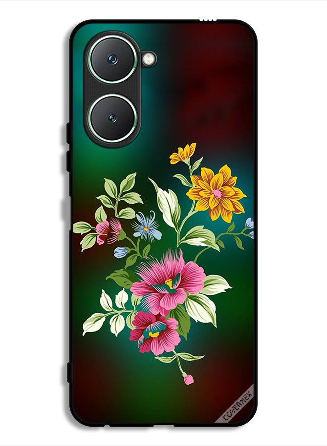 Covernex Vivo Y18i 4G Protective Case Cover HD Flowers
