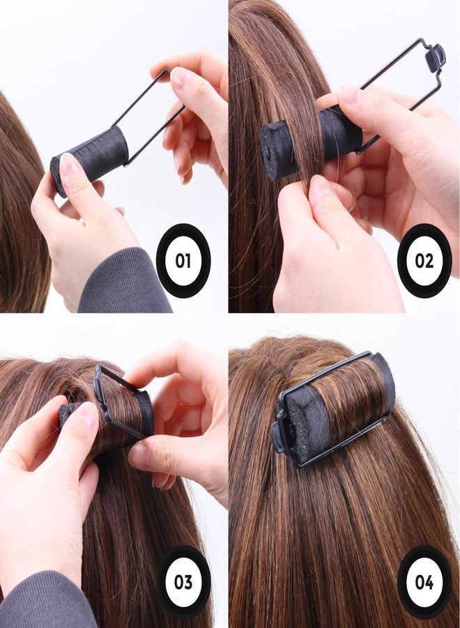 Donna أسطوانات فوم DONNA لتصفيف الشعر والتسريحات بدون حرارة (7/8"(D) متوسطة) - Image 3