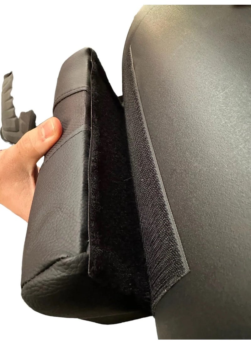 Zoli Motorcycle Topcase Bag Backrest Cushion Universal Premium Velcro Model Bag Backrest  - Image 3
