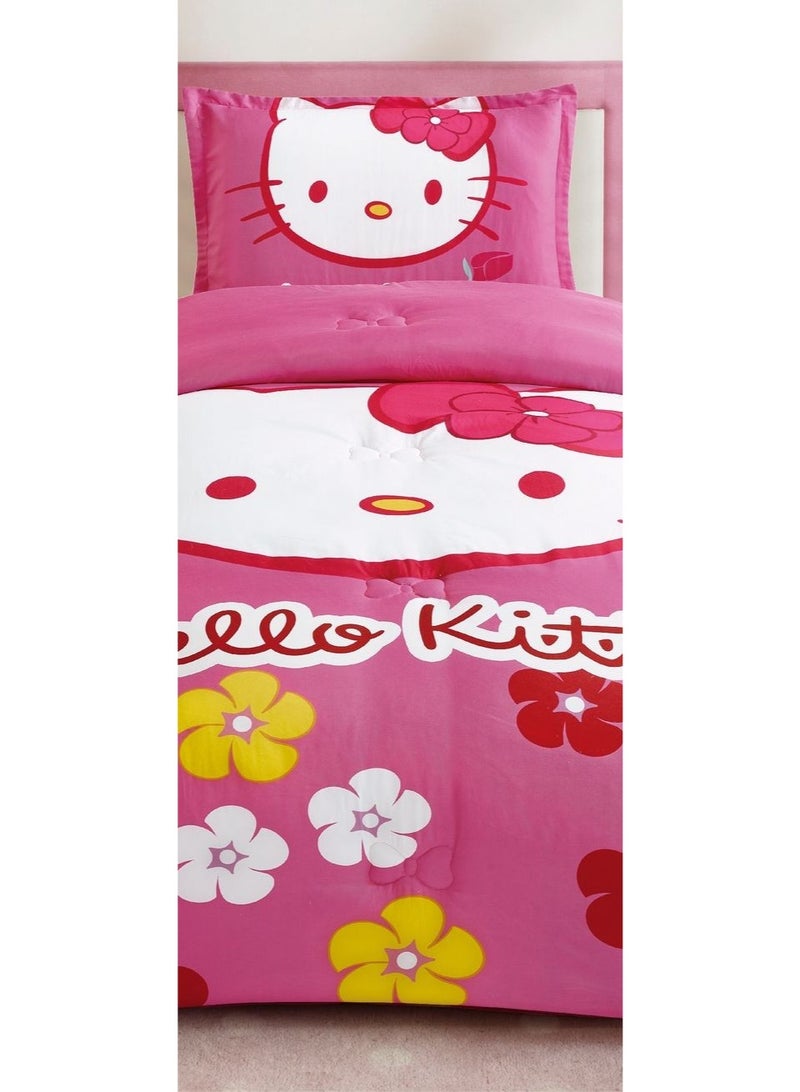 Greneric Comforter set with children's drawings, 3 pieces, compressed quilt, size 160*220cm - Image 3