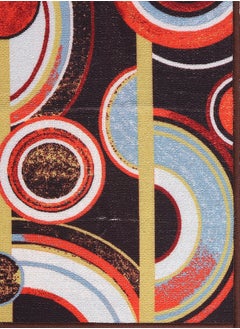 Status Contract Taba Rug Multicolour with Anti Skid Backing, 152 X 213 Cm  - Image 5