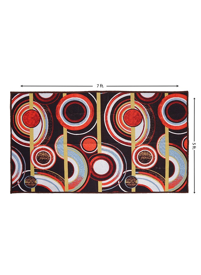 Status Contract - Taba Rug Multicolour with Anti Skid Backing, 152 X 213 Cm - Image 1