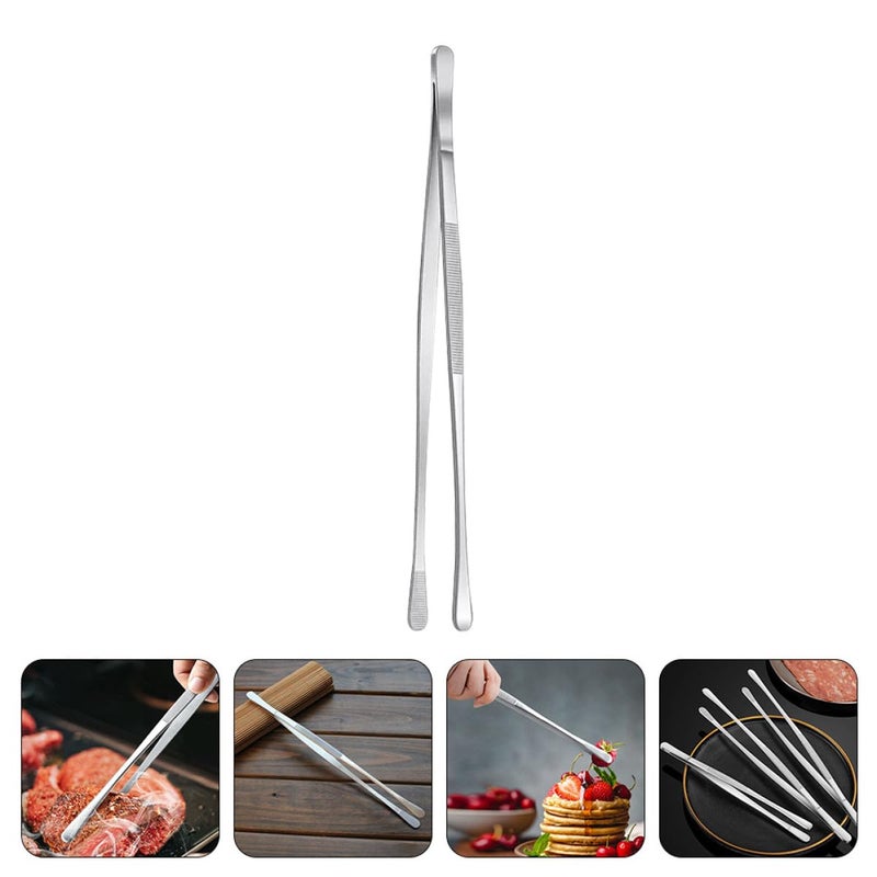 Multi Function Grill Tong Professional BBQ Tool 30Cm Stainless Steel Ergonomic Handle - Image 5