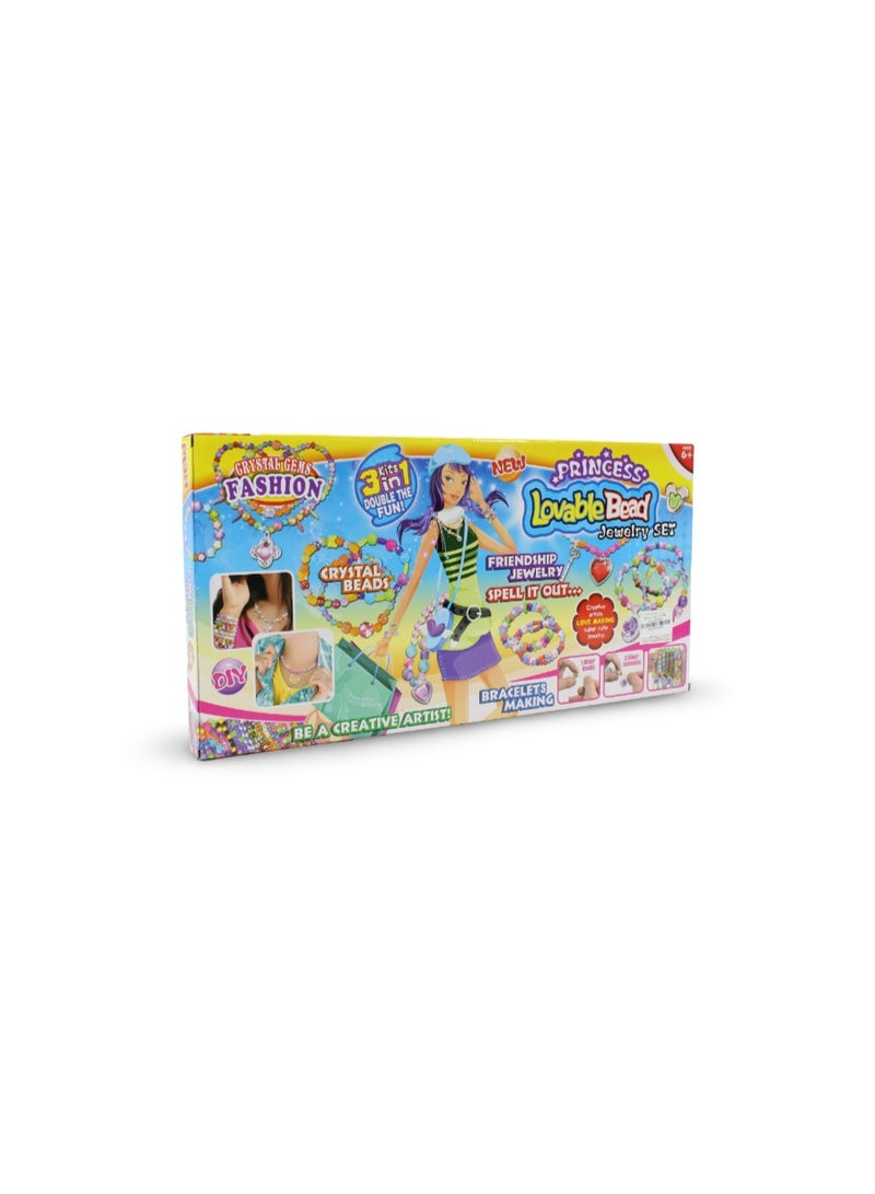 Prime Princess Lovable Bead Jewelry Set - Image 2