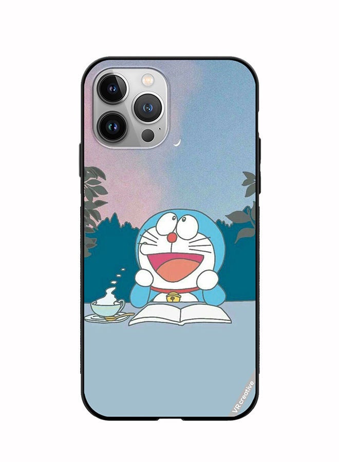 VR CREATIVE Protective Case Cover For Apple iPhone 12 Pro Wandering Doremon Design Multicolour - Image 1