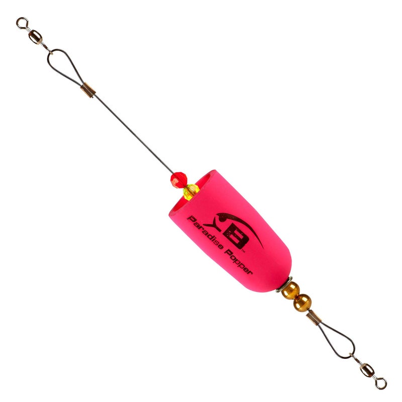 Bomber Lures Paradise Popper X-Treme Popping Cork Float for Carolina Rig, Saltwater Fishing Gear and Accessories, Pink, Popper - Image 4