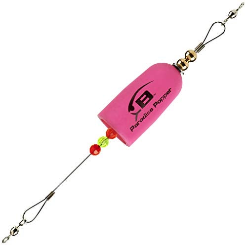 Bomber Lures Paradise Popper X-Treme Popping Cork Float for Carolina Rig, Saltwater Fishing Gear and Accessories, Pink, Popper - Image 2