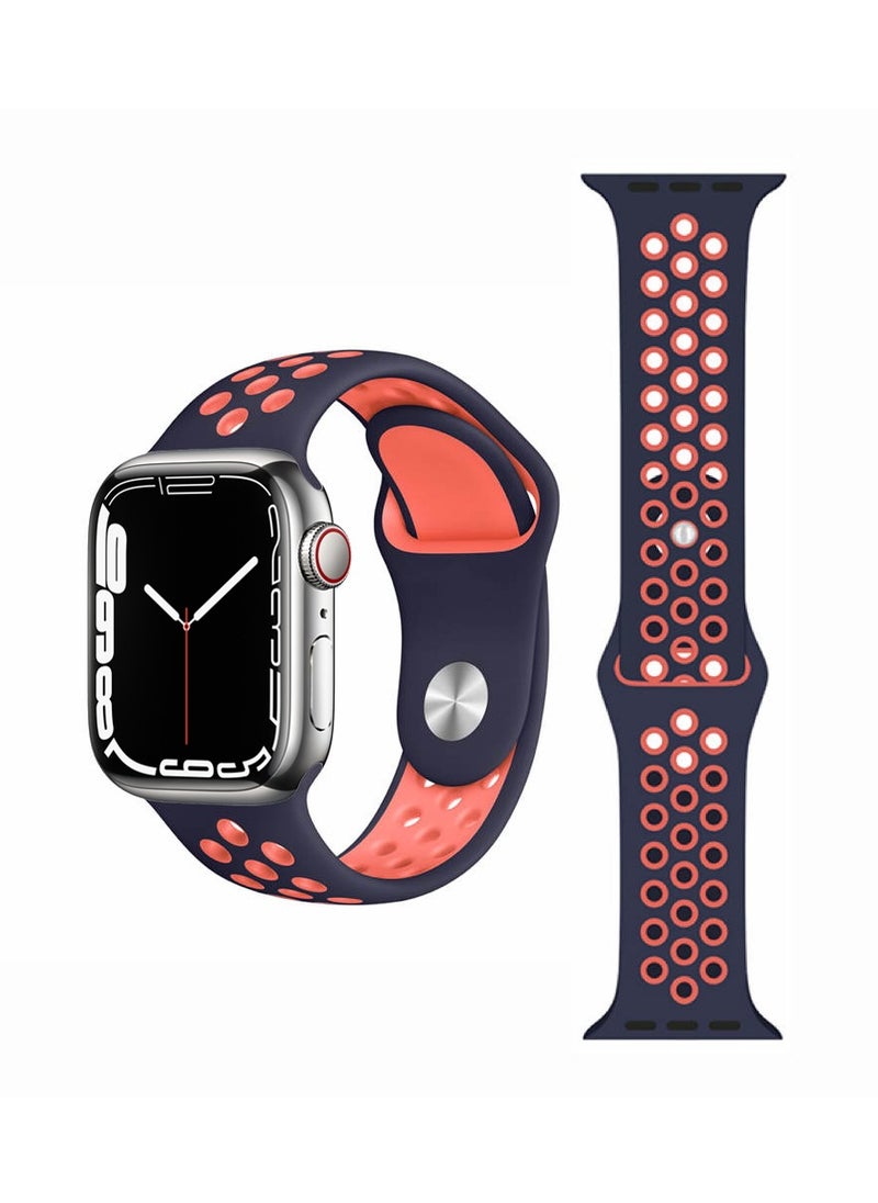 Perfii - 3pcs Watch Bands Replacement for Apple Watch Strap Compatible with Apple Watch 49/46/45/44/42mm Series 10/9/8/7/6/5/4/SE/Ultra - Image 1
