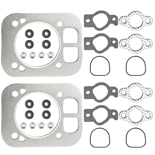 Anxingo Cylinder Head Gasket Kit for Kohler 24-841-04S, 24 841 03S, 24 041 37-S, 24 041 16, 24 041 32 Kohler CH25 CH730 CH740 CV25 Engine Head Gasket Kit (2-Pack) - Image 2