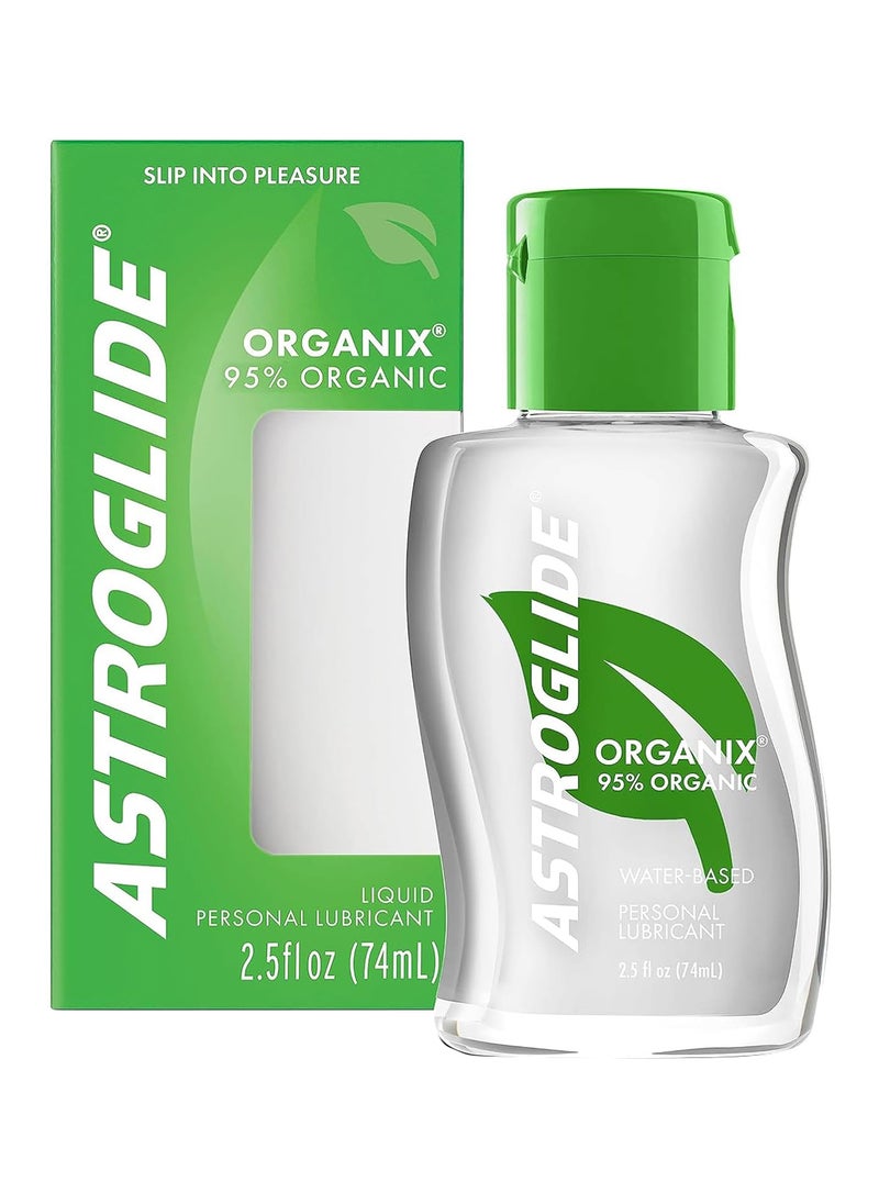ASTROGLIDE Organix Liquid Water Based Personal Lubricant 2.5 Oz.  - Image 1
