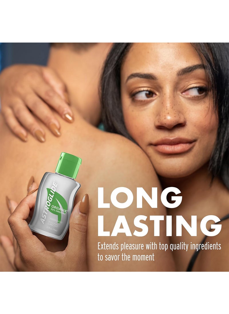 ASTROGLIDE Organix Liquid Water Based Personal Lubricant 2.5 Oz.  - Image 2