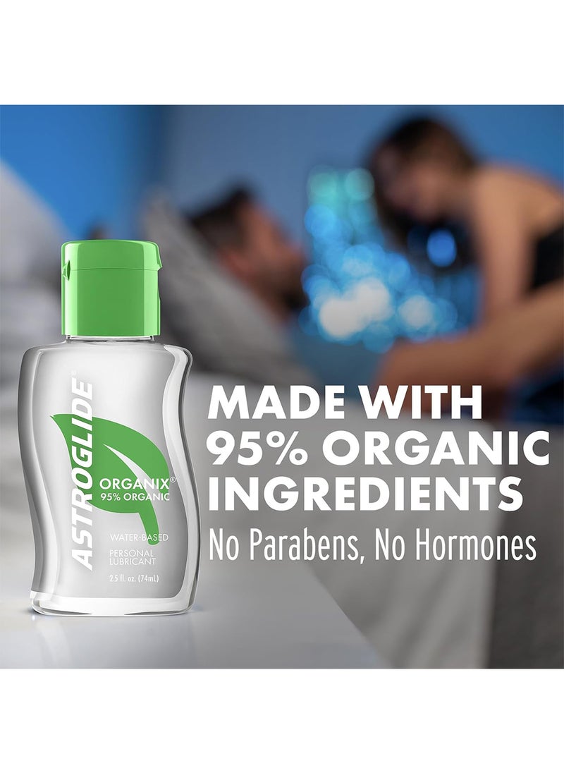 ASTROGLIDE Organix Liquid Water Based Personal Lubricant 2.5 Oz.  - Image 3