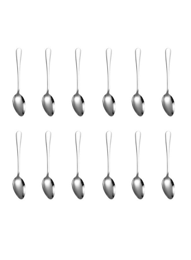 12-Piece Stainless Steel Spoon Set 20.4 x 4.3cm  - Image 1