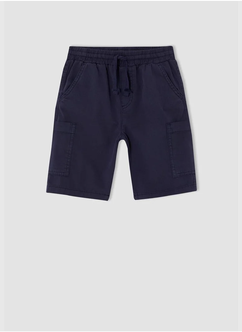 ديفاكتو Drawstring Bermuda Cargo Shorts