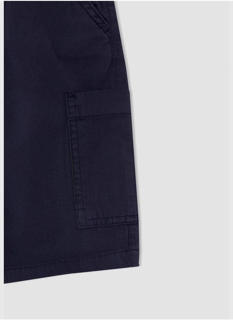 ديفاكتو Drawstring Bermuda Cargo Shorts