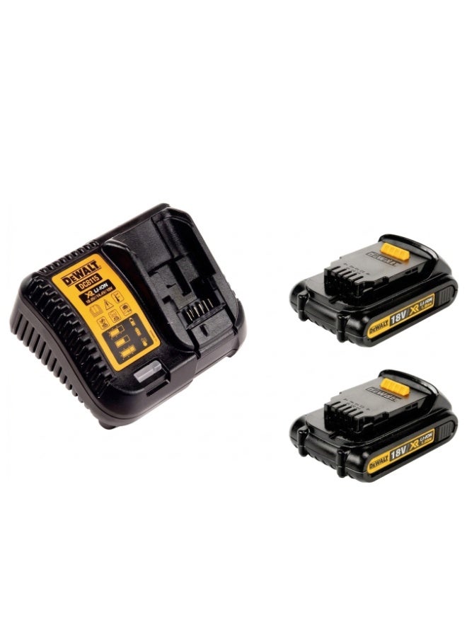 DeWalt 18V 13mm Compact Drill Driver DCD777S2-GB, Brushless Motor, 2 x 1.5Ah Batteries, Charger & Kit Box, Yellow/Black, 3 Year Warranty - Image 2