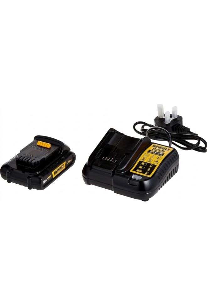 DeWalt 18V 13mm Compact Drill Driver DCD777S2-GB, Brushless Motor, 2 x 1.5Ah Batteries, Charger & Kit Box, Yellow/Black, 3 Year Warranty - Image 3