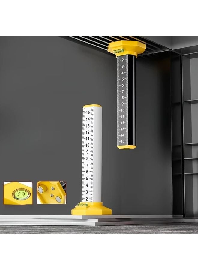 Upgrade Equal Height Ruler Magnetic Base Ceiling and Floor Tile Level - Image 3