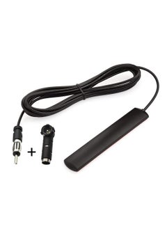 SYOSI FM Aerial FM Car Radio Antenna Din Adapter Patch Antenna 3m Cable Windshields Paste Antenna  - Image 1