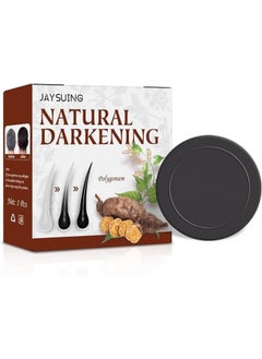 Jaysuing Jaysuing 1PC Hair Darkening Shampoo Bar, Black Soap for Gray Hair  - Image 1