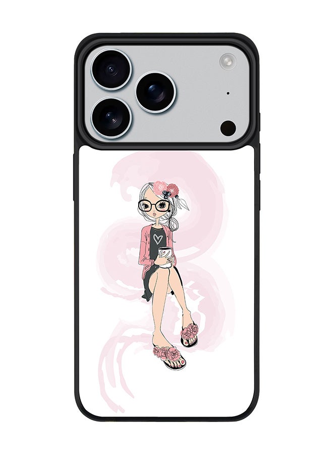 Stylizedd iPhone 17 Pro Case, [Compatible with MagSafe] Slim Magnetic cover Phone Case iPhone 17 Pro -Nerdy Cute - Image 1