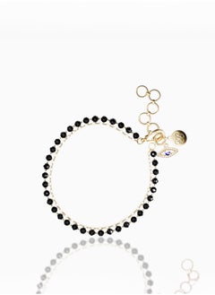 Namshi بيلا جي دبليو بي - Bracelet عين الشر الأوبسيديان  - Image 1