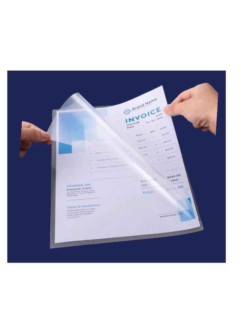 100-Piece File Folder Clear - Image 1