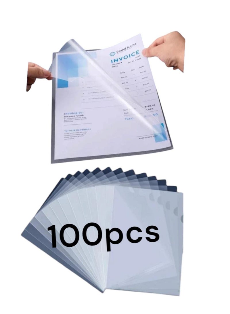 100-Piece File Folder Clear - Image 3