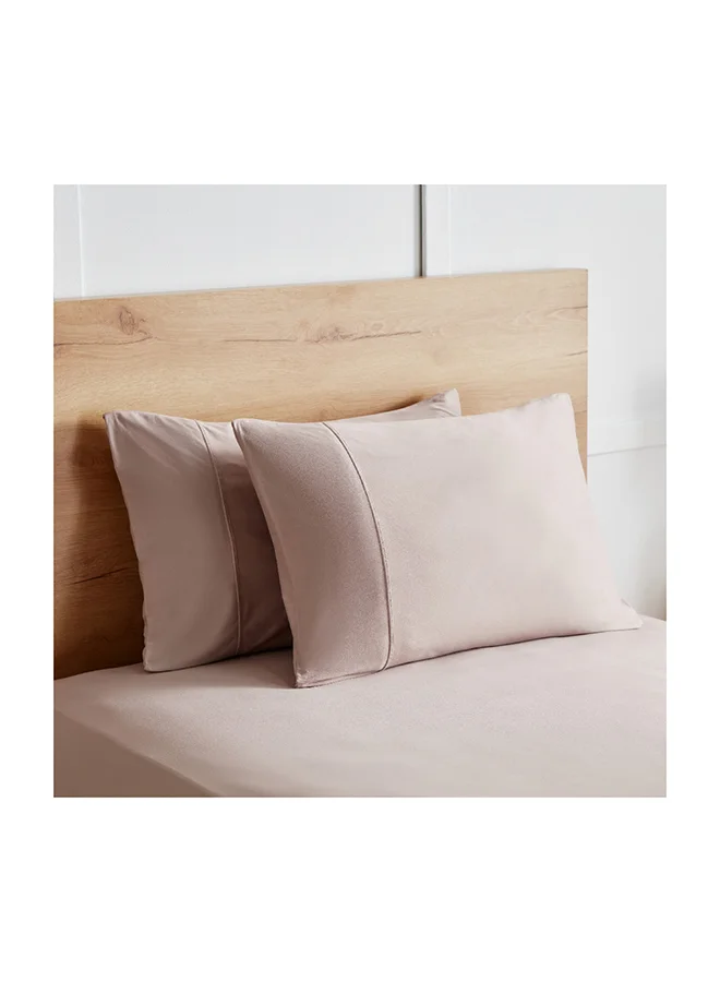 Home Box Ferum Micro Jersey 2-Piece Pillowcase Set 75 x 50 cm