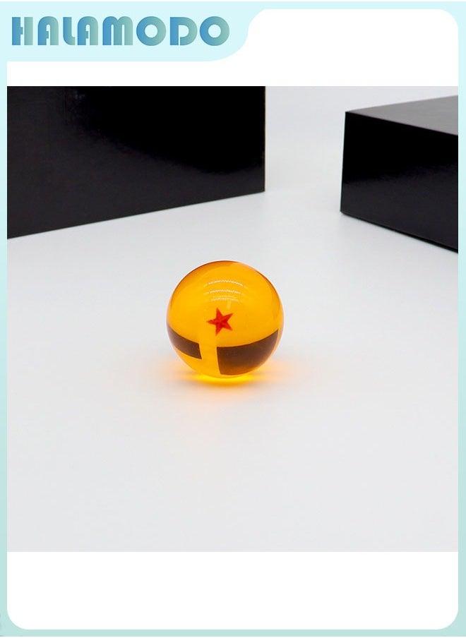 HALAMODO Dragon Ball 3.5cm Resin - Made Dragon Ball - Themed 3D Starry Bead, Ideal as a Creative Present and Display Piece  - Image 3