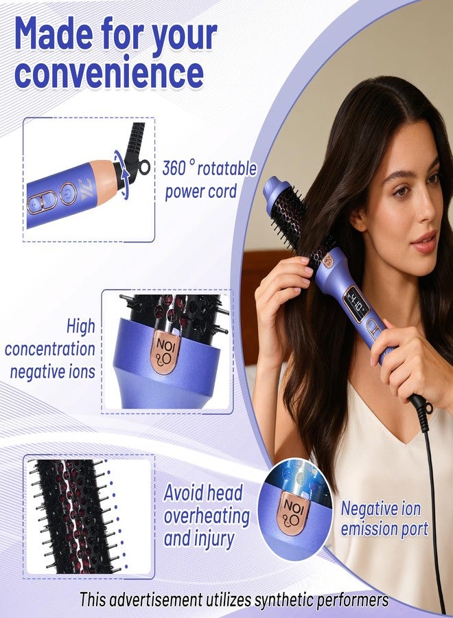 FBGAGH Infrared Thermal Brush,Blowout Look,1.5 Inch Heated Round Brush - Image 3