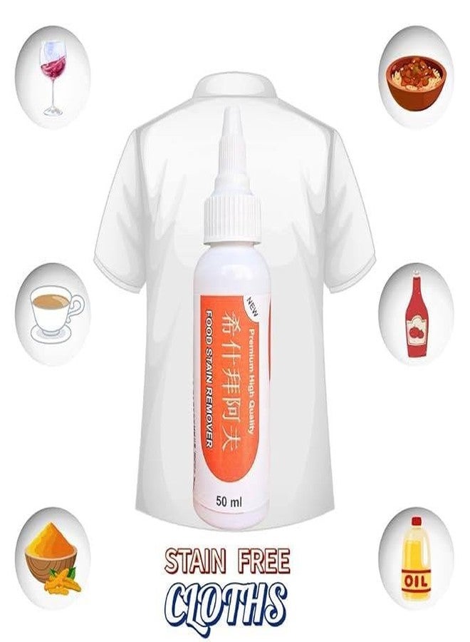 Avenn Food Stain Remover, Quick Action Cleaner for Clothes, Fabrics and Upholstery, Removes Tough Food and Grease Stains, 50 ml - Image 2