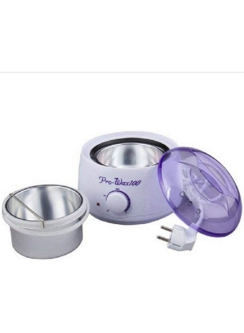 ProWax Heat And Melt Wax Machine With 2 Wax Bag White/Purple - Image 4