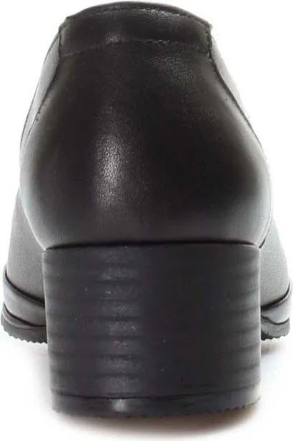 فاست ستيب Genuine Leather Black Women's Casual Shoes 889za5061
