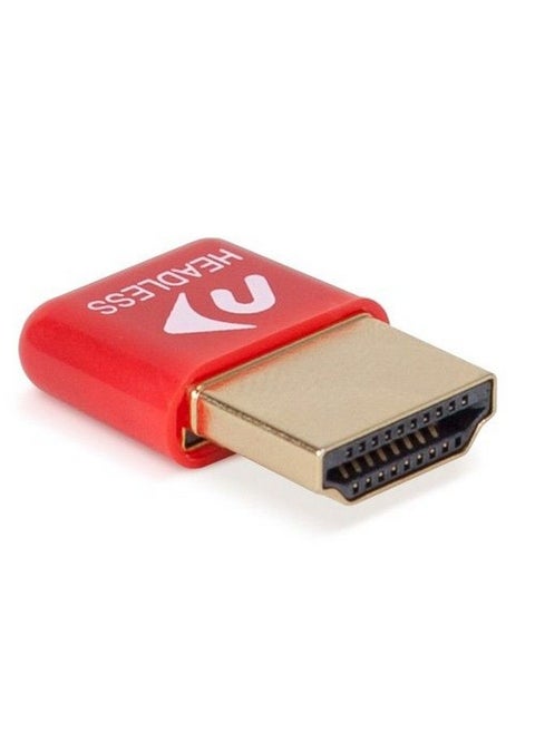 Hdmi Headless Video Accelerator (Hdmi Dummy Plug) 4K Display Emulator Up To 4096 X 2160 Ultra High Definition Resolution