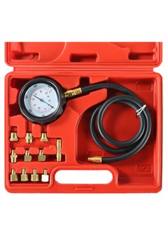 Excefore Oil Pressure Tester Kit and Engine Compression Transmission Fluid Diagnostic Tester Tool Kit, Automotive 500 PSI (35 Bar) Gauge with Hose and Adapters  - Image 1