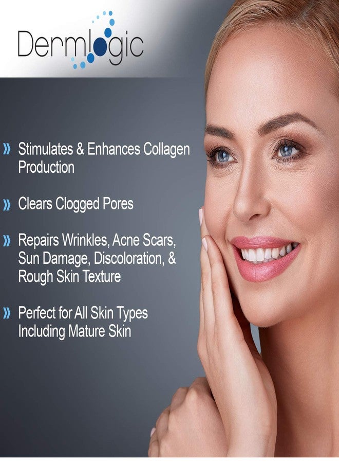 Dermlogic Anti Aging Resurfacing Peel Pads- Triple Action Chemical Peel Pads Combined with Glycolic, Lactic, and Salicylic Acids. Smooth’s Fine Lines, Wrinkles, Dark Spots, and Imperfections to Enhance the Skin - Image 5