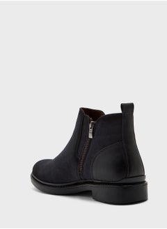 Robert Wood Suede Chelsea Boots  - Image 3