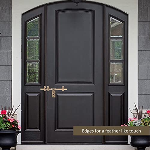 Atom 12 Inch Zinc Aldrop | Fancy Aldrop for Door Fittings Kit, Door Accessories | Brass Antique Finish (WZA004) - Image 5