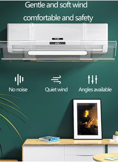ELFSA Adjustable AC air Deflector Suitable for Split air conditioners Anti-Blast/Anti-Direct Blowing Baffle Windshield for Home Mini-Split  - Image 3
