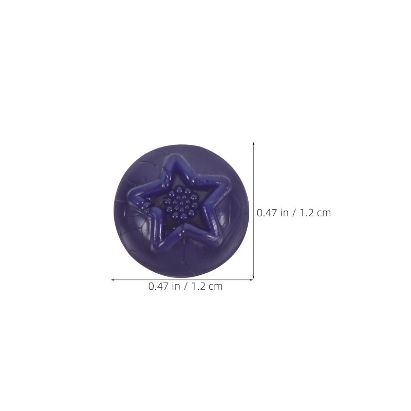 50 قطعة من نماذج محاكاة التوت الاصطناعي عنبية مصغرة لتزيين الفاكهة المزيفة - Image 4