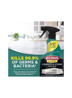 Weiman Disinfectant Granite & Stone Clean and Shine 12 Fl Oz  - Image 2
