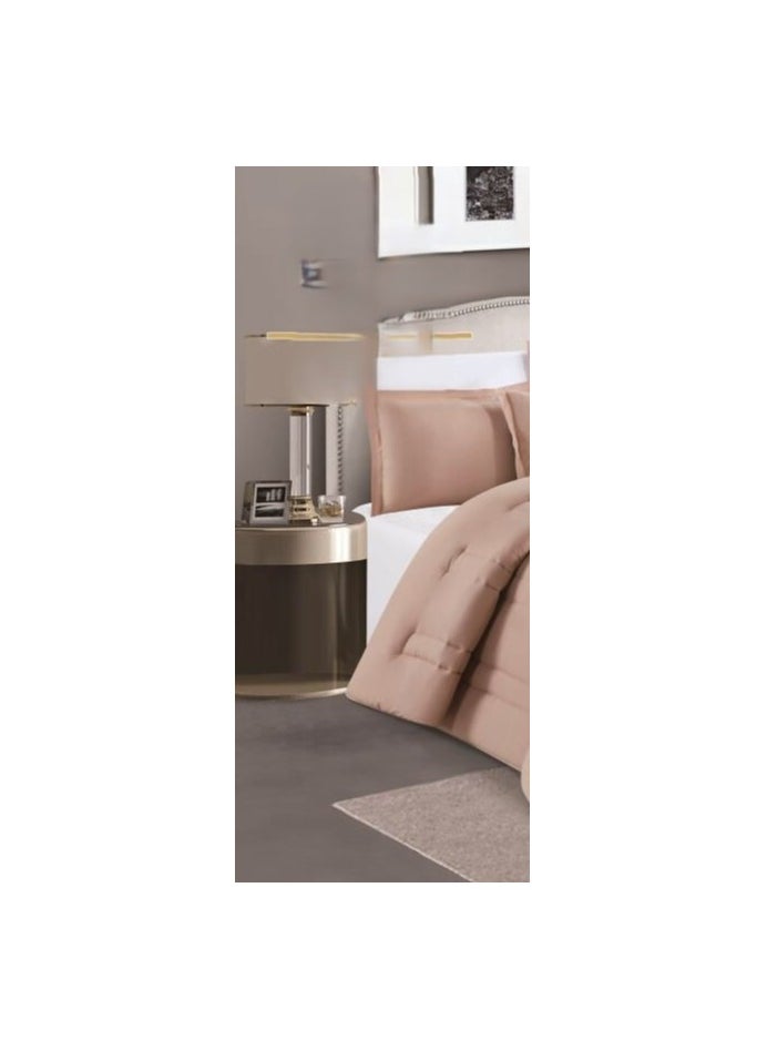 MARK Double summer hotel bedspread with double sides, made of microfiber, size 240*260 cm  - Image 3