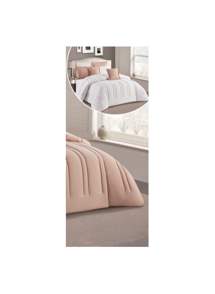 MARK Double summer hotel bedspread with double sides, made of microfiber, size 240*260 cm  - Image 4