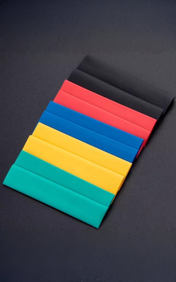 kashemano 800PCS Coloured electrical insulation Shrink Sleeve in box ,2:1 Shrink Ratio Flame retardant Heat Shrink Tubing Set,Multicolor - Image 3