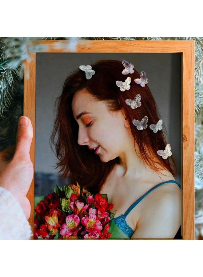 ميتوي 20 قطع متعددة الألوان البسيطة بريق كليب فراشة مقاطع الشعر مجموعة - Image 3