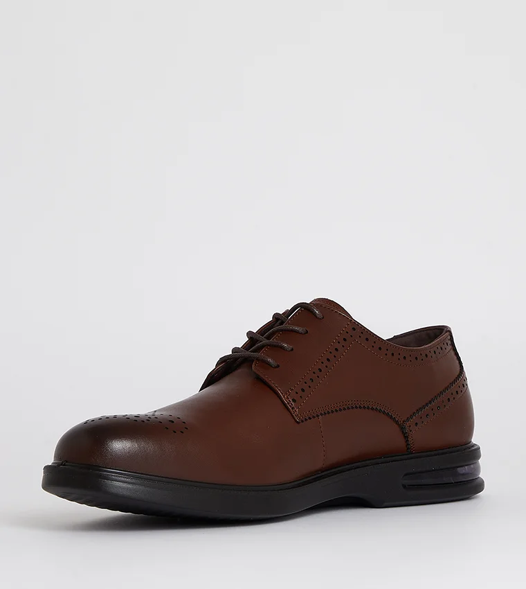 Hush Puppies  Hush Puppies Men's Dark Brown Shoes for Men | Best Price UAE
