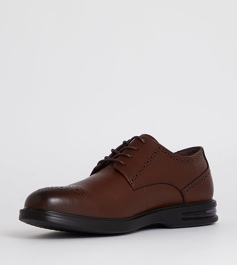 Hush Puppies Men's Dark Brown Shoes - Image 2