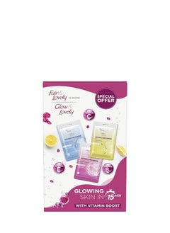 Glow & Lovely Sheet Masks  - Image 1